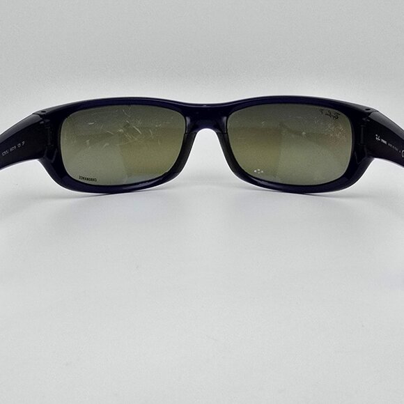 Ray-Ban RB4283-CH 629/5J Blue Frame Polarized Grey Chromance Lens Sunglasses - Picture 4 of 16